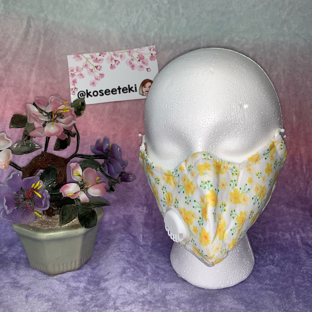 Facemask PRINTED w/ valve